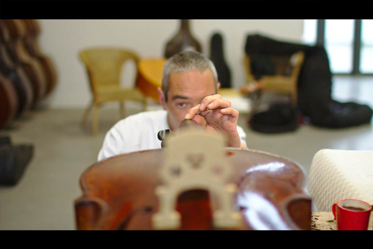 photographe entreprise libourne reportage photographique artisan Luthier art violon violoncelle contre basse